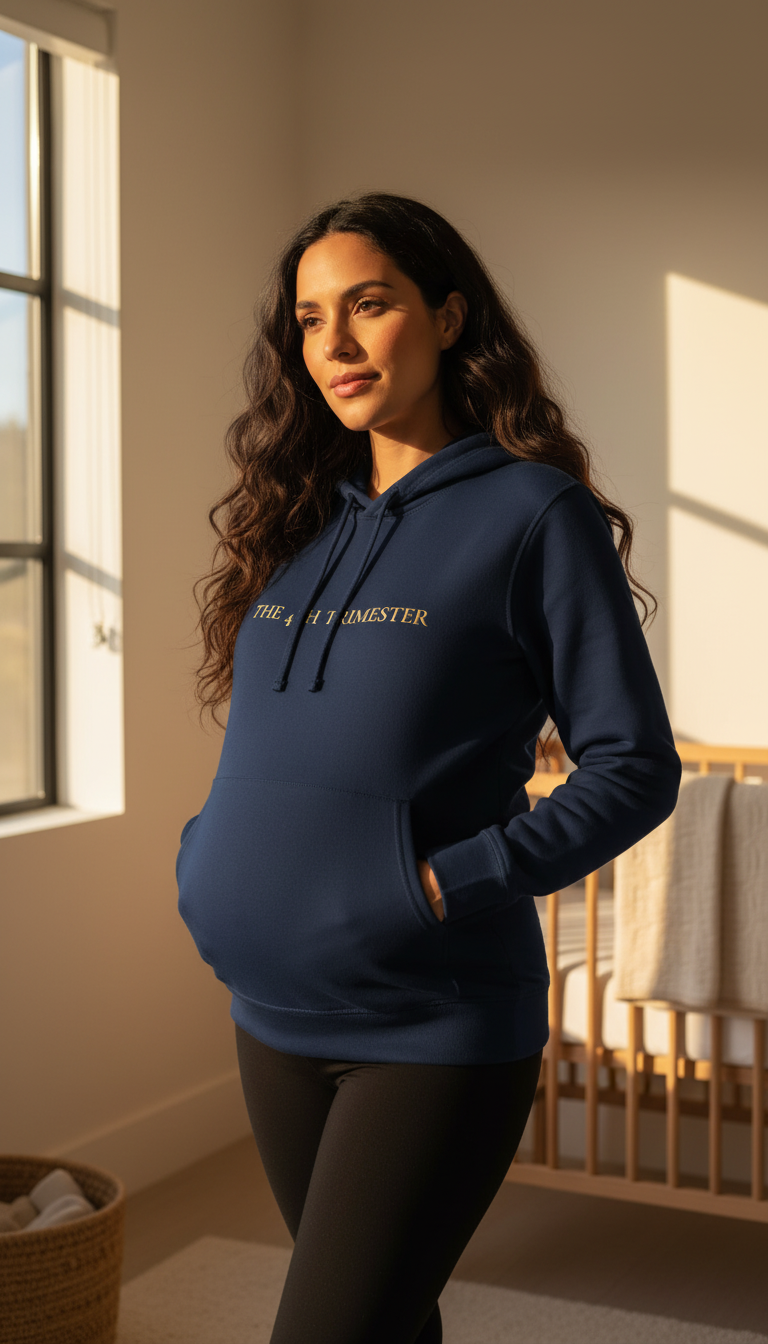 The Mama's Secret Signature Hoodie — Luxury Comfort for New & Expecting Moms
