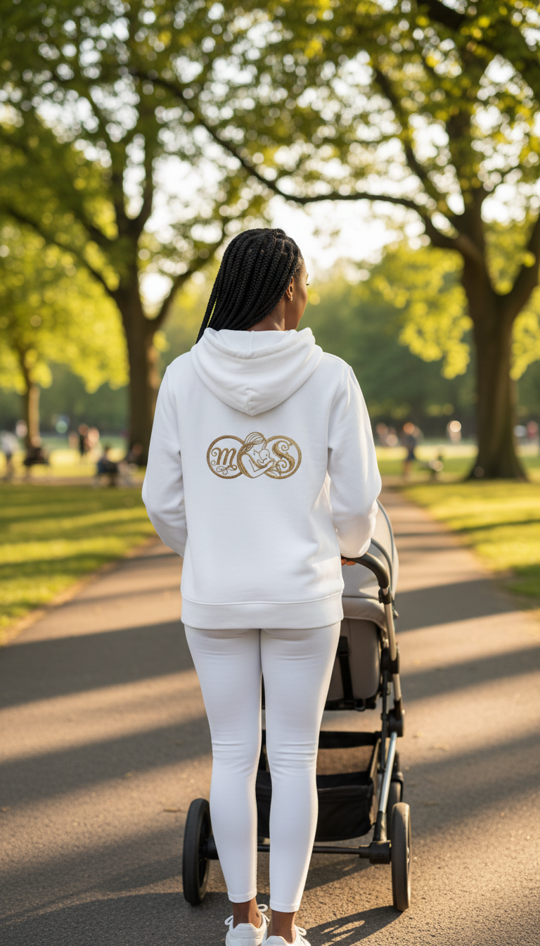 The Mama's Secret Signature Hoodie — Luxury Comfort for New & Expecting Moms