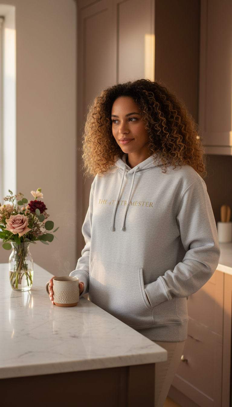 The Mama's Secret Signature Hoodie — Luxury Comfort for New & Expecting Moms