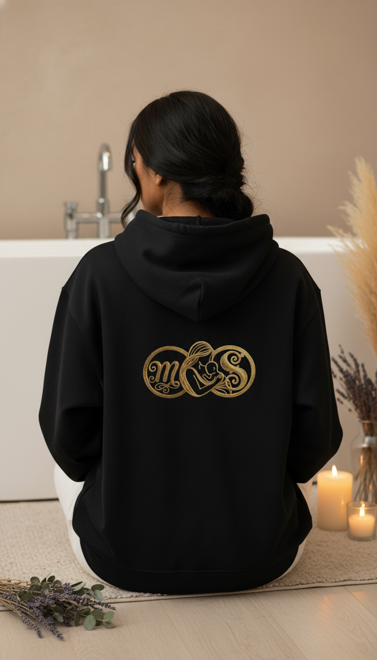 The Mama's Secret Signature Hoodie — Luxury Comfort for New & Expecting Moms
