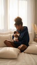 The Mama's Secret Signature Hoodie — Luxury Comfort for New & Expecting Moms