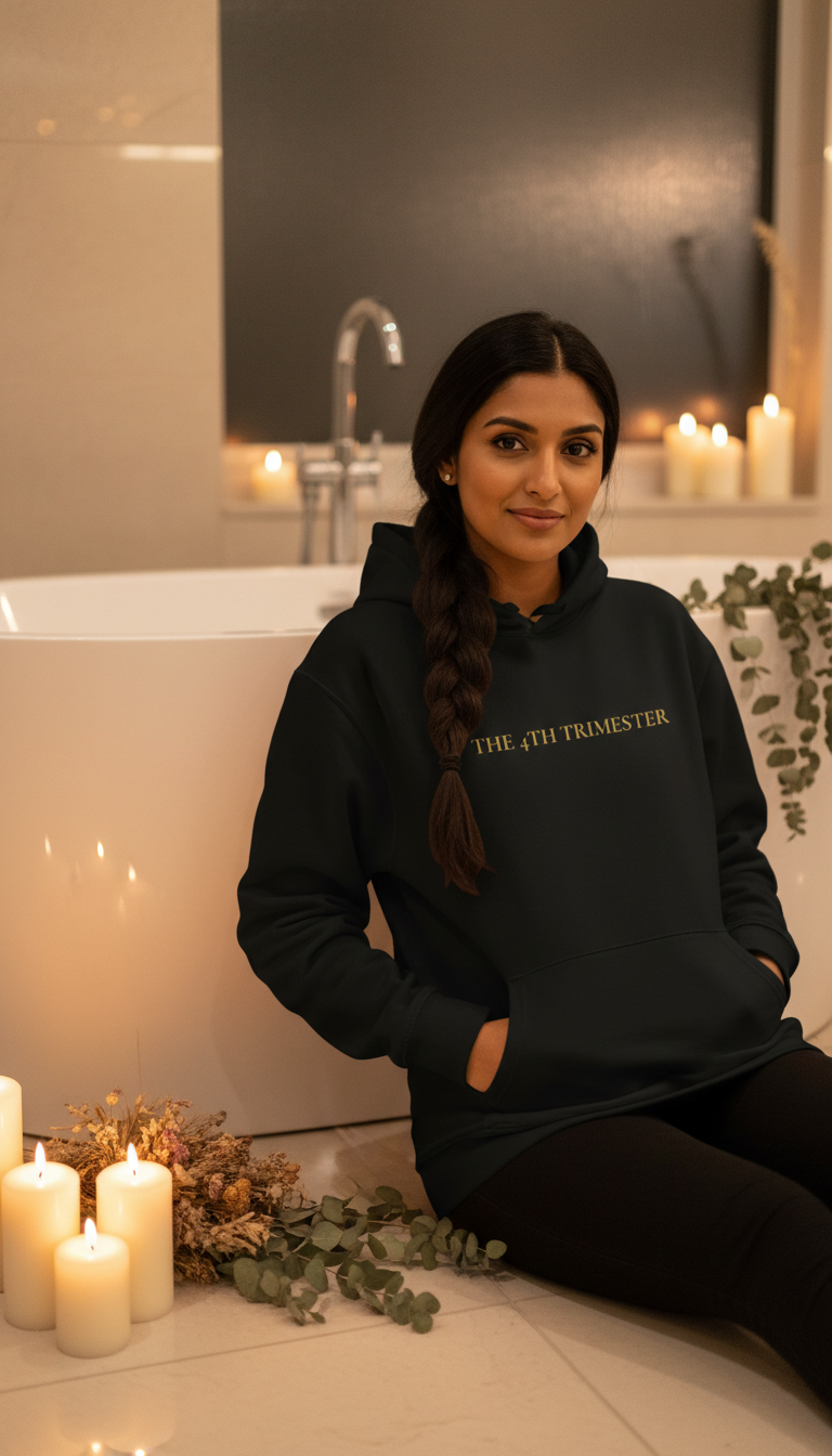 The Mama's Secret Signature Hoodie — Luxury Comfort for New & Expecting Moms
