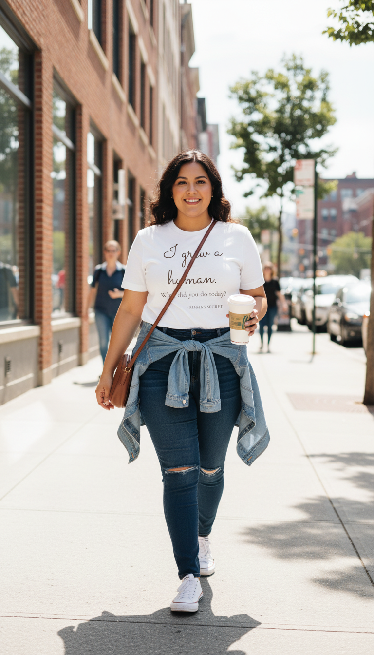 I Grew a Human T-Shirt — The Ultimate Mom Flex