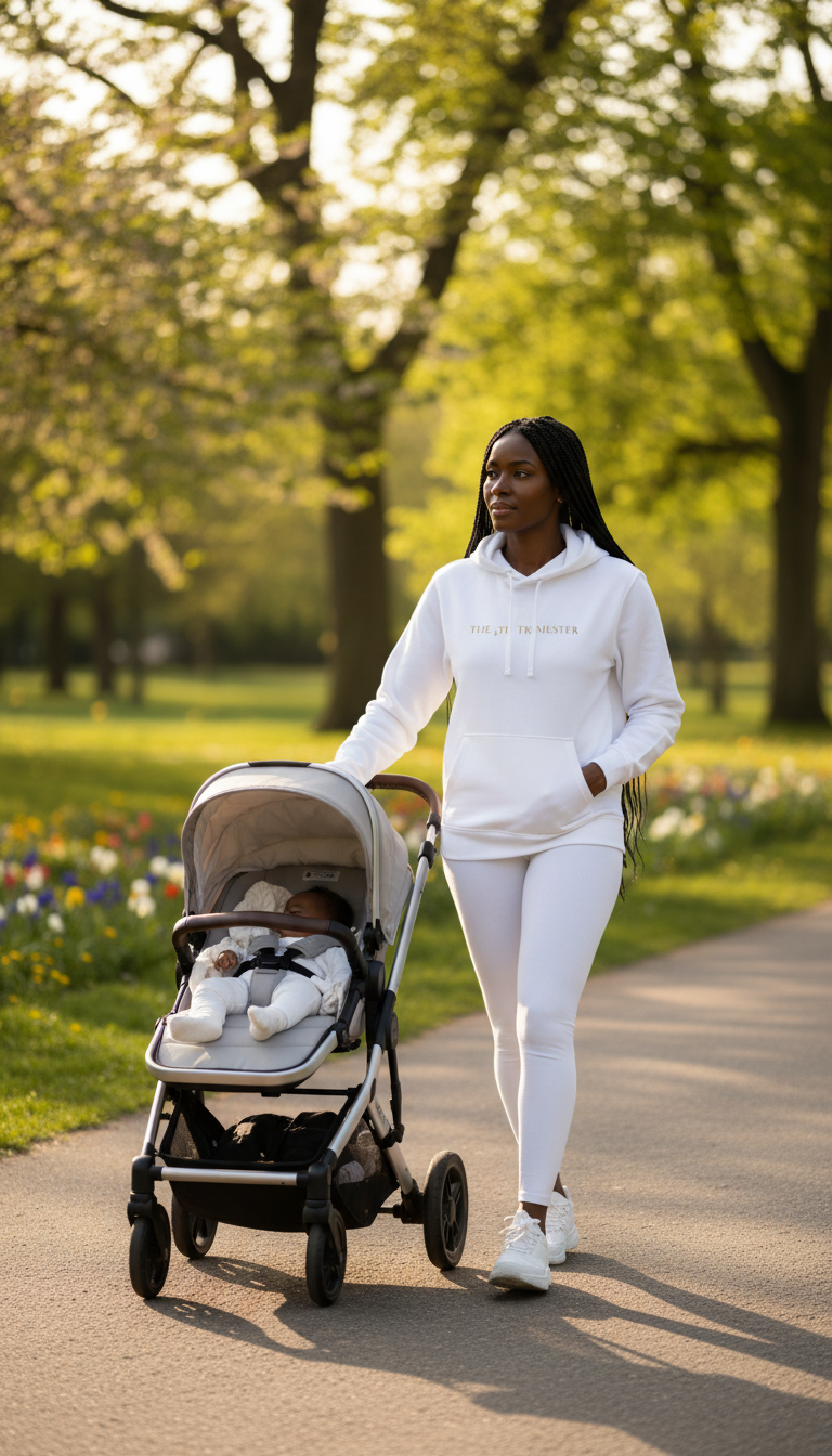 The Mama's Secret Signature Hoodie — Luxury Comfort for New & Expecting Moms